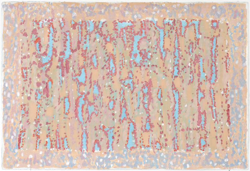 Untitled, 2007/10, Oil on paper, 84,5 x 125 cm
